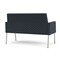 Lesro Mystic Lounge Reception Loveseat, Silver, RS Night Sky Back, MD Farro Seat, RS Night Sky Arm Panels ML1501 - alternate 3